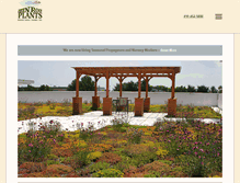 Tablet Screenshot of greenroofplants.com